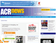 Tablet Screenshot of acr-news.com
